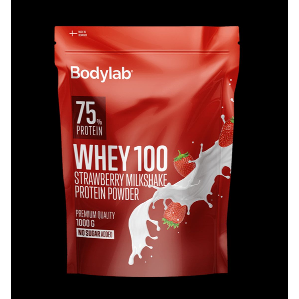 Bodylab Whey 100 Strawberry Milkshake, 1kg.