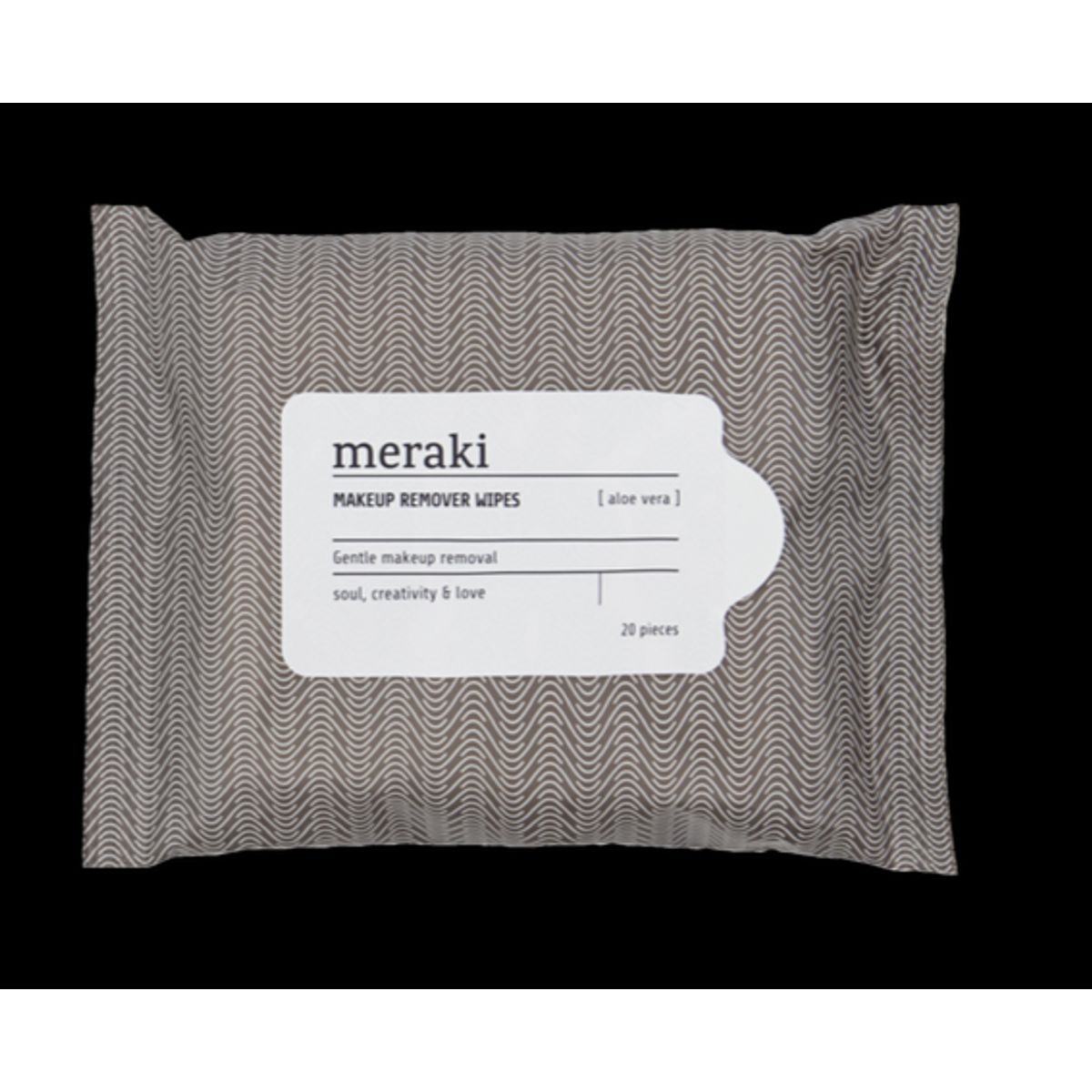 Meraki Makeup-fjerner servietter, aloe vera, 50 gsm spunlace, 20 stk./pk.