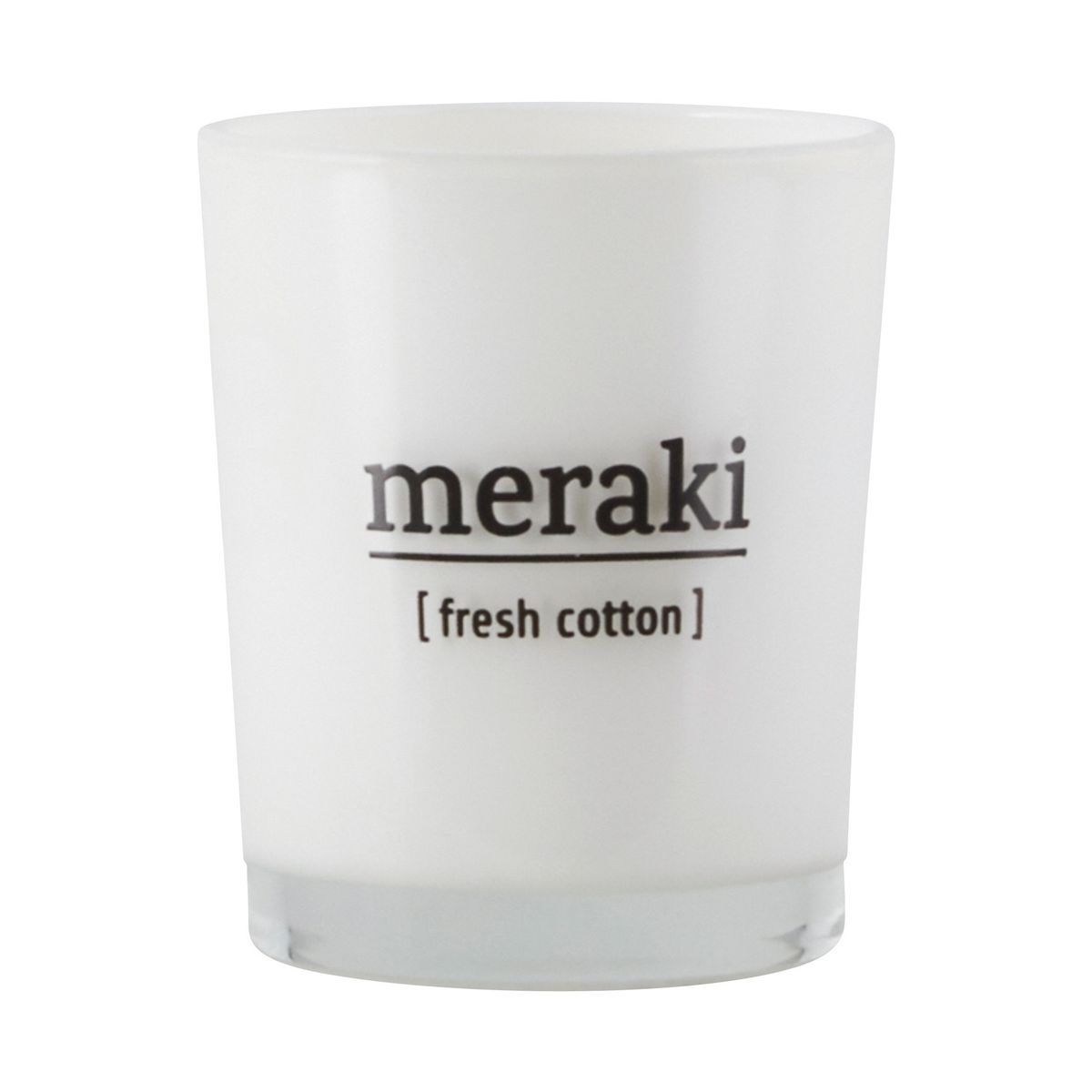 Meraki Duftlys, Fresh Cotton, dia.: 5,5 cm, h.: 6,7 cm