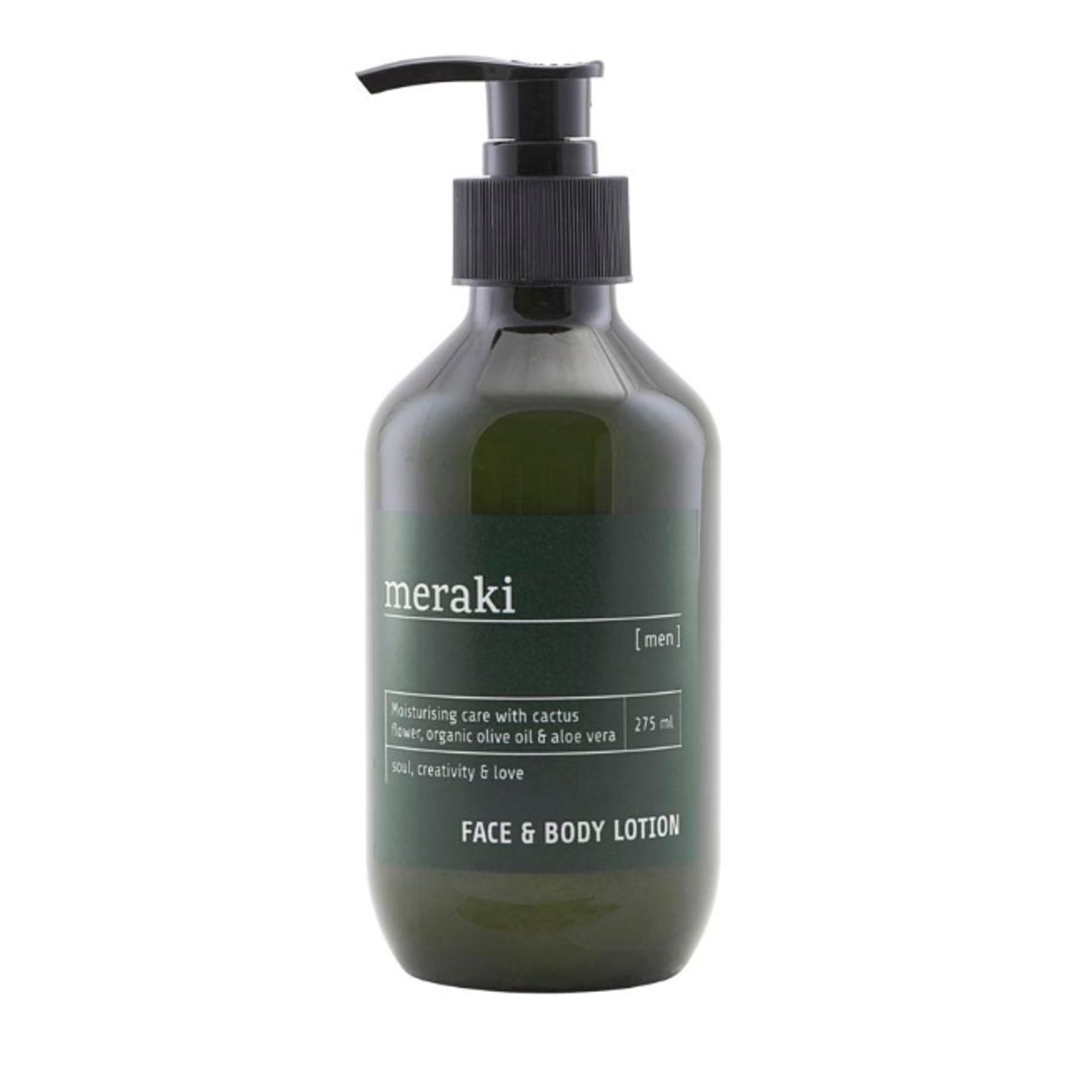 Meraki Face & body lotion, Men, 275 ml.