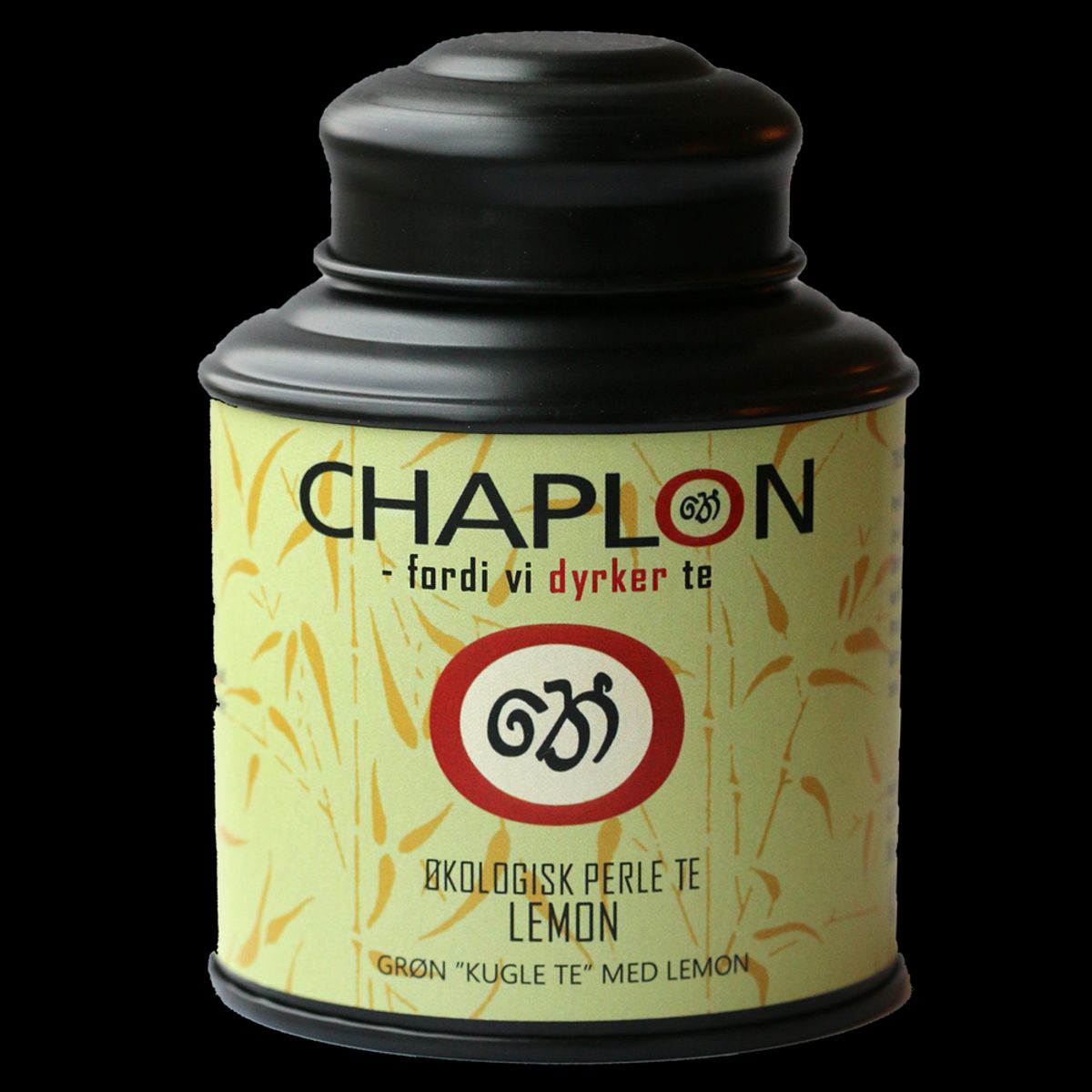 Chaplon Grøn Perle Te Lemon dåse Økologisk, 80g