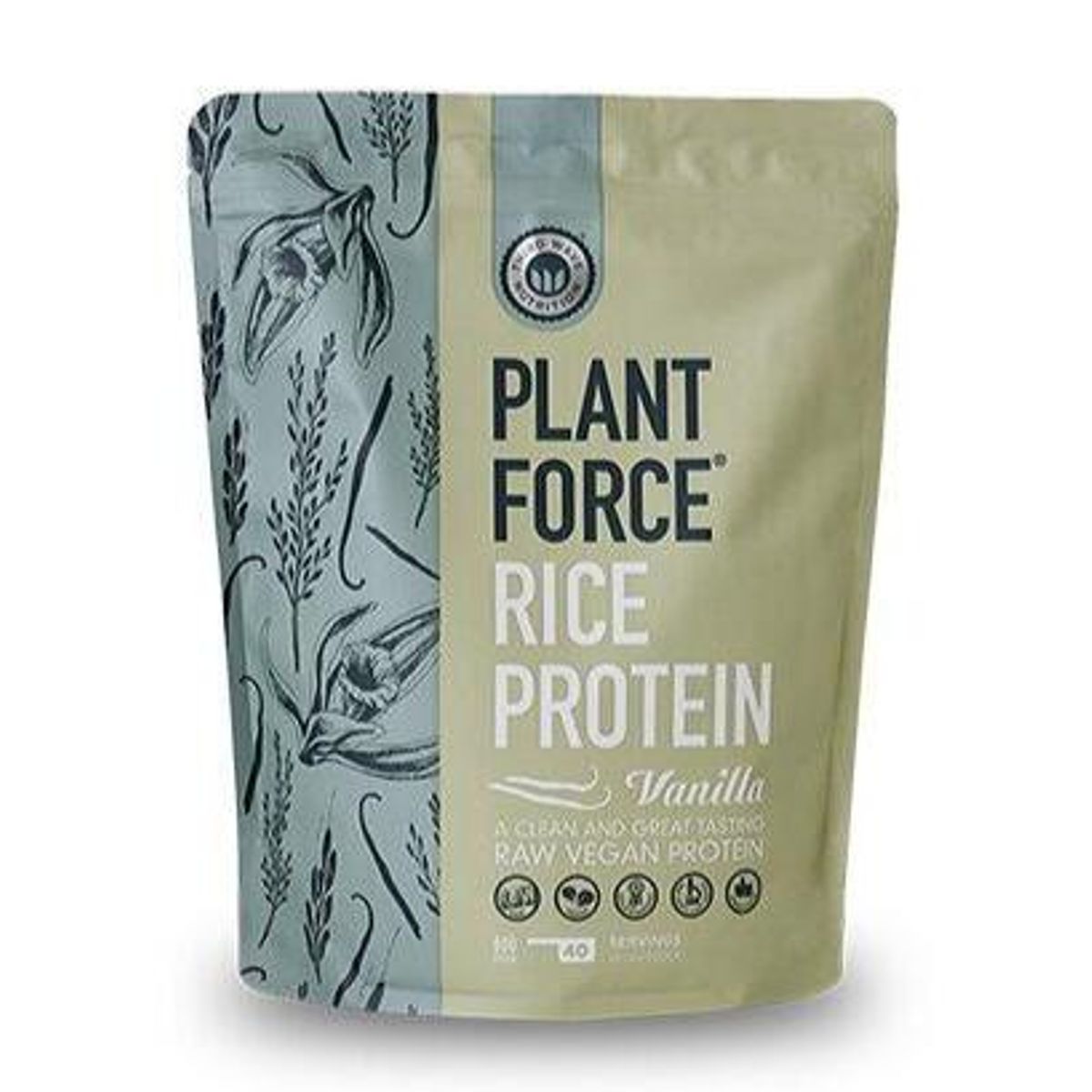 Plantforce Risprotein vanilje, 800g