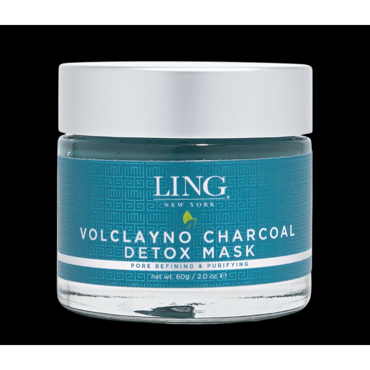 Ling VolClayno Charcoal Detox Mask, 60g.