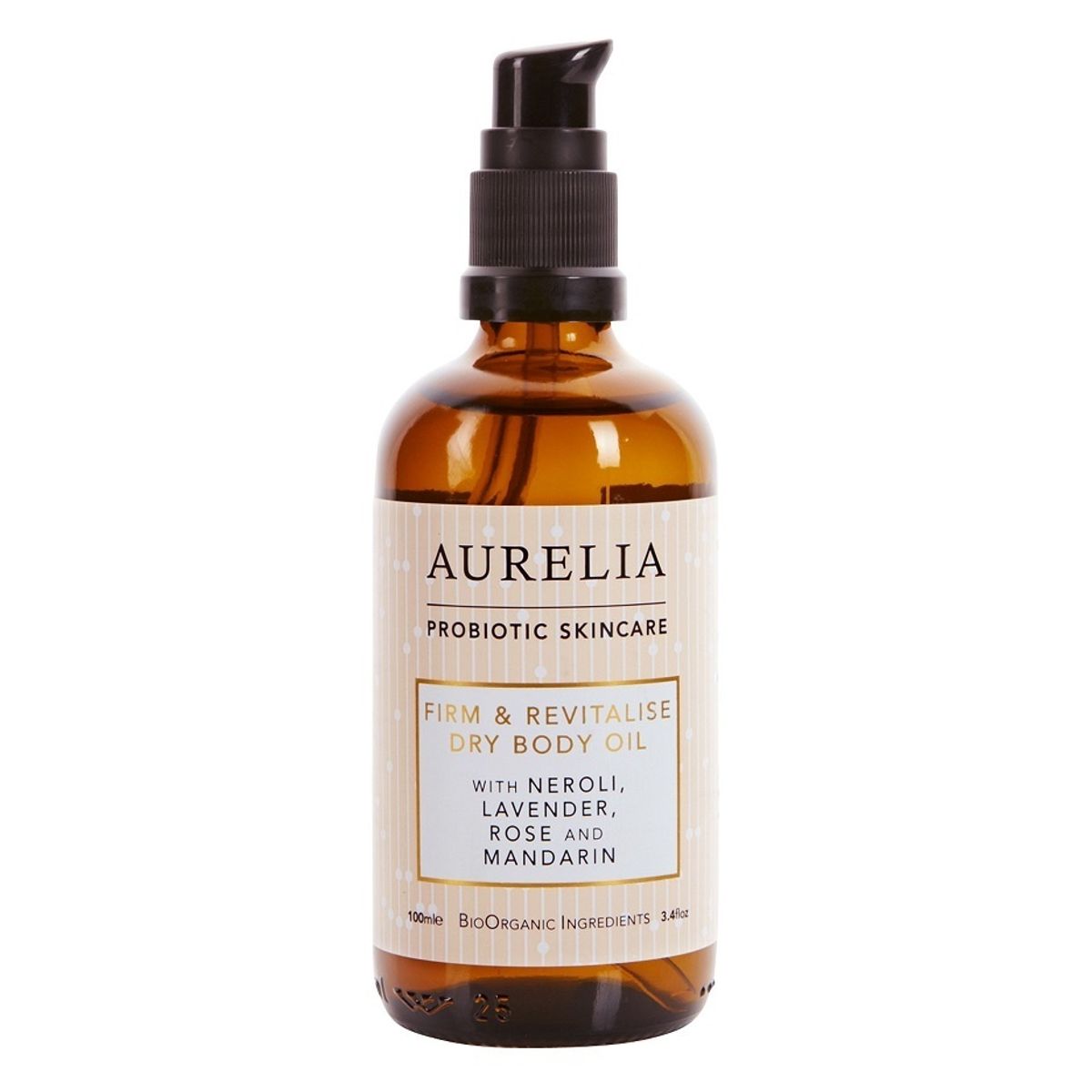 Aurelia Firm & Revitalise Dry Body Oil, 100ml.