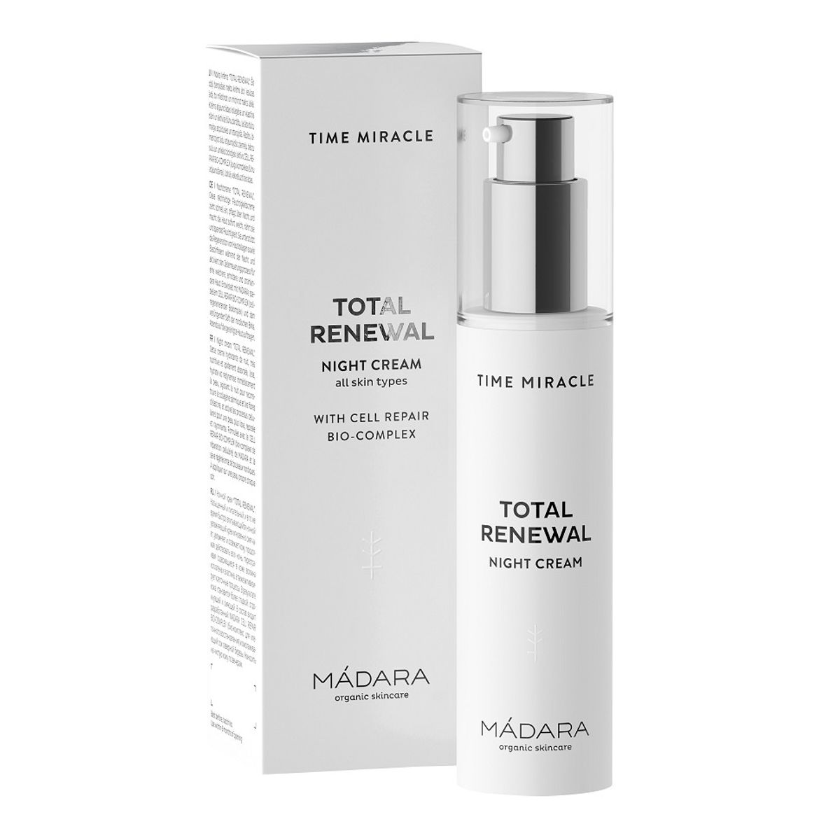 MÃDARA TIME MIRACLE Total Renewal Night Cream, 50ml.