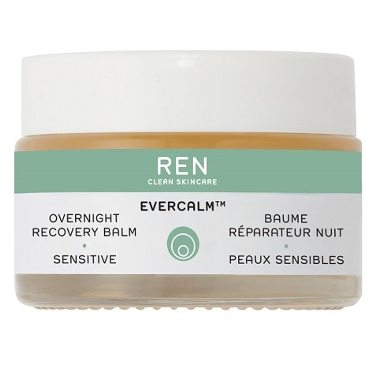 REN Clean Skincare Evercalm Overnight Recovery Balm, 30ml.