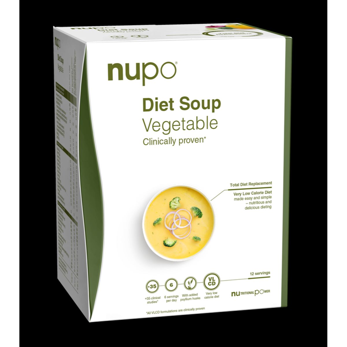 Nupo Diet Soup - Vegetable, 384g.