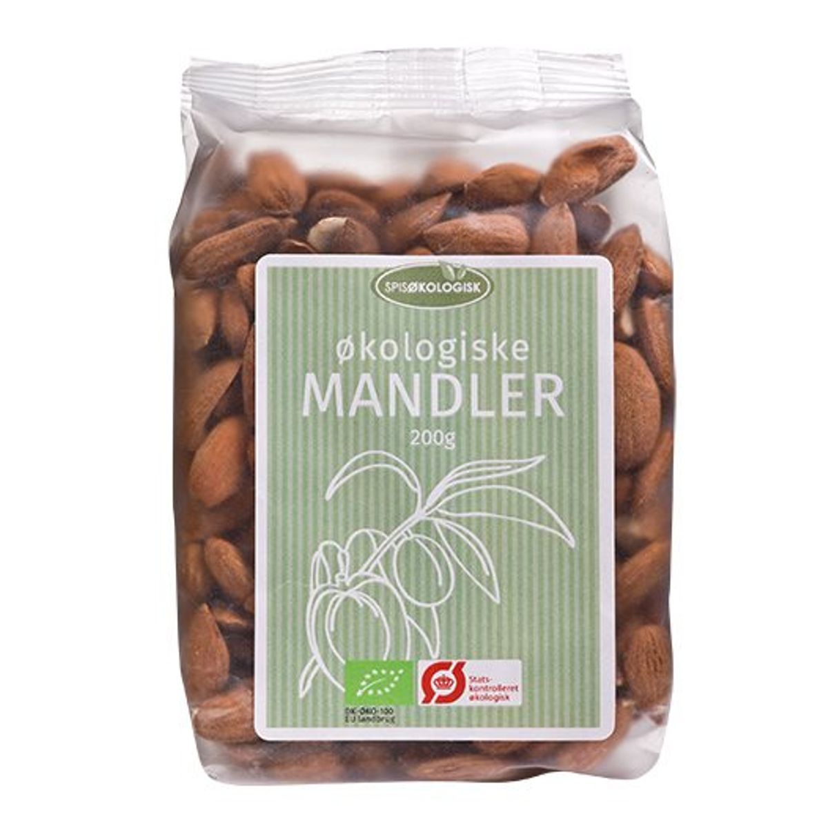 Spis Økologisk Mandler spanske Ø, 200g