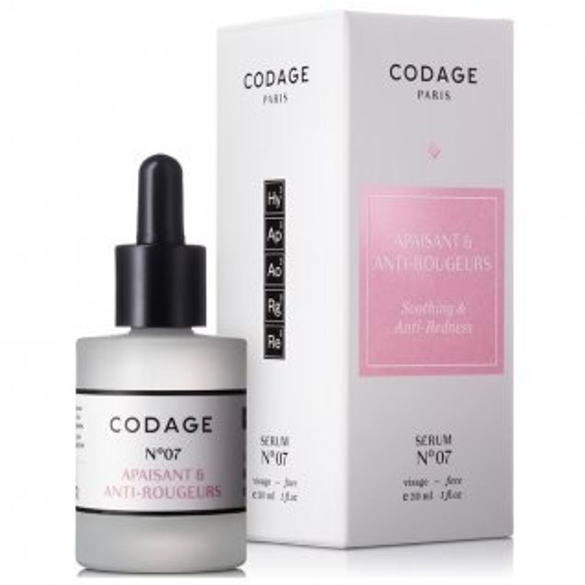 Codage Serum No.7 Soothing & Anti Redness, 30ml.