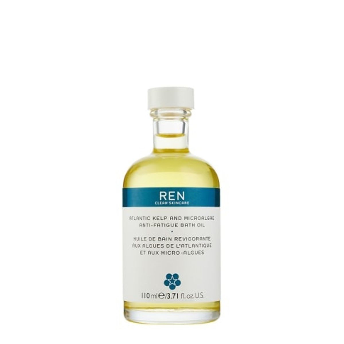 REN Clean Skincare Atlantic Kelp and Microalgae Bath Oil, 110 ml.