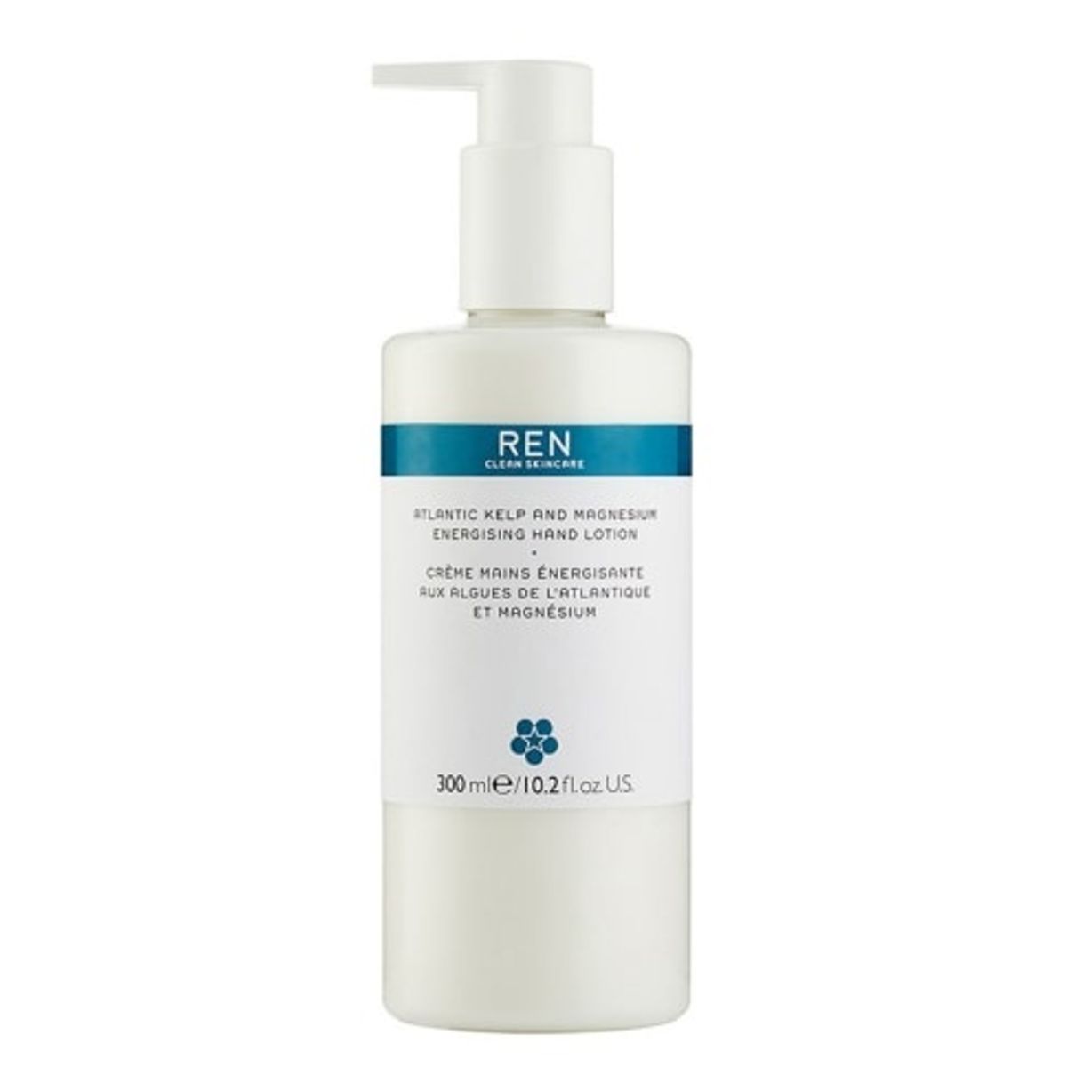 REN Clean Skincare Atlantic Kelp Energising Hand Lotion, 300 ml.