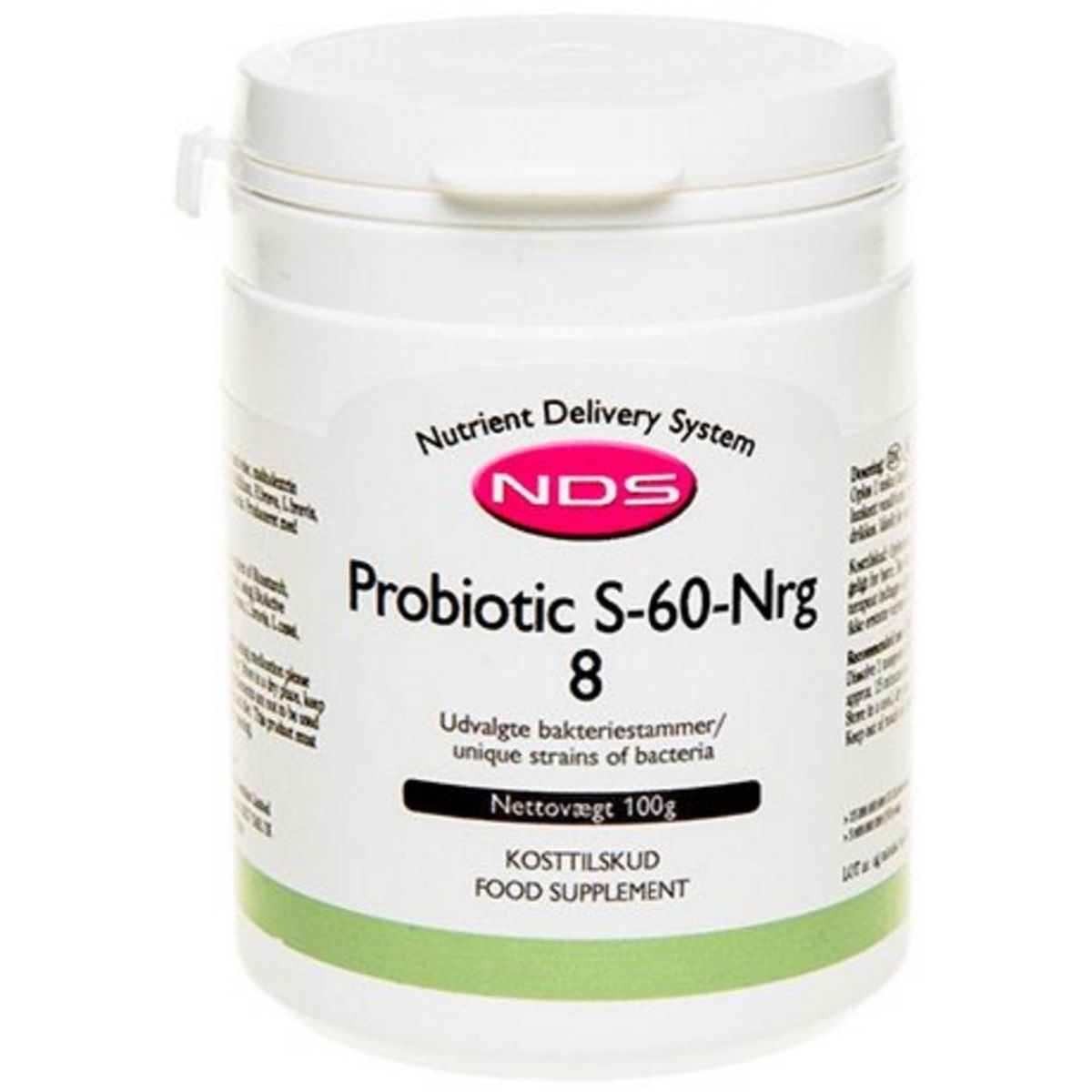 NDS Probiotic S-60-nrg 8, 100g.