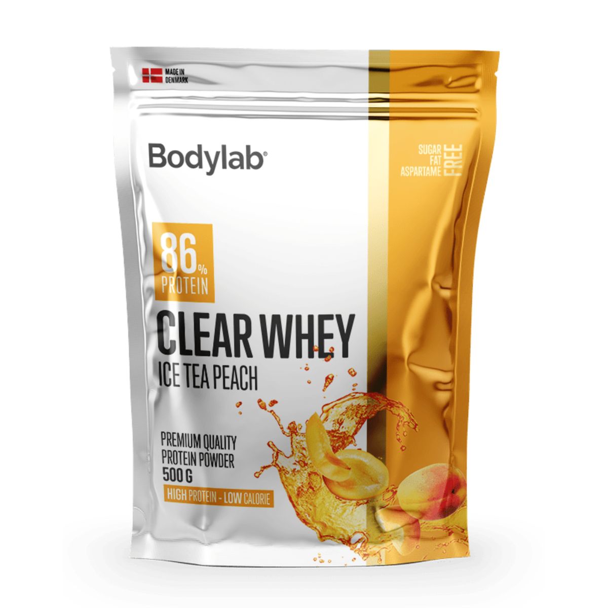 Bodylab Clear Whey Ice Tea Peach, 500 g.