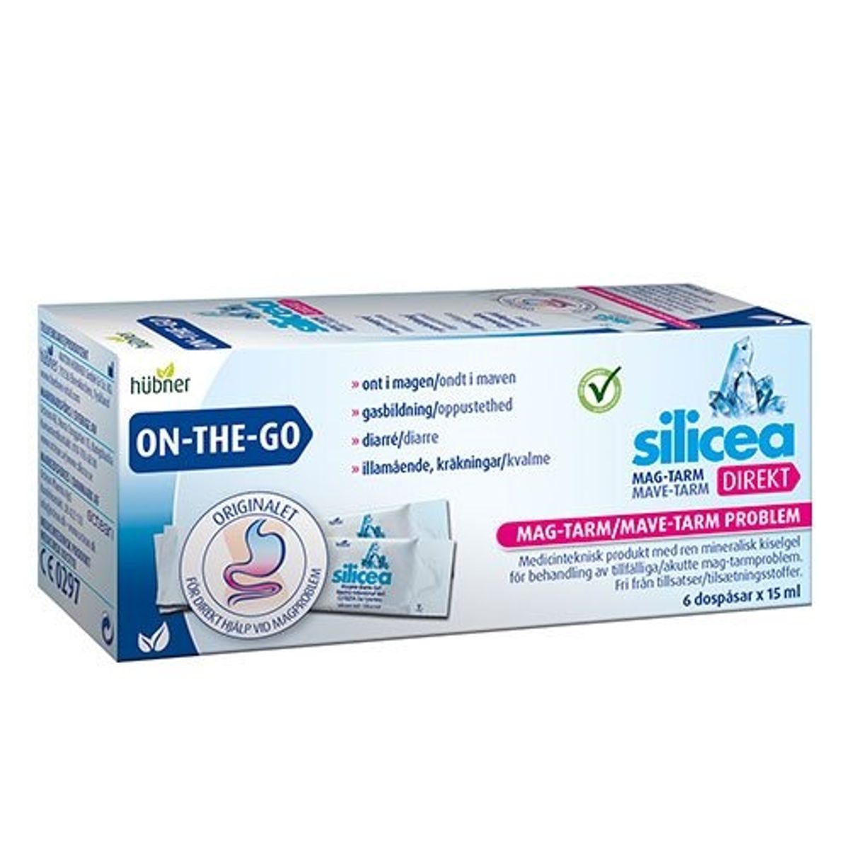 Silicea Mag-Tarm OnTheGo 6 dos.poser, 90ml