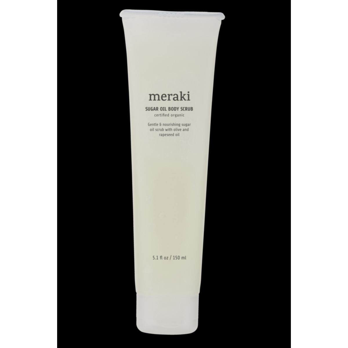 Meraki Sugar oil body scrub, 150ml.