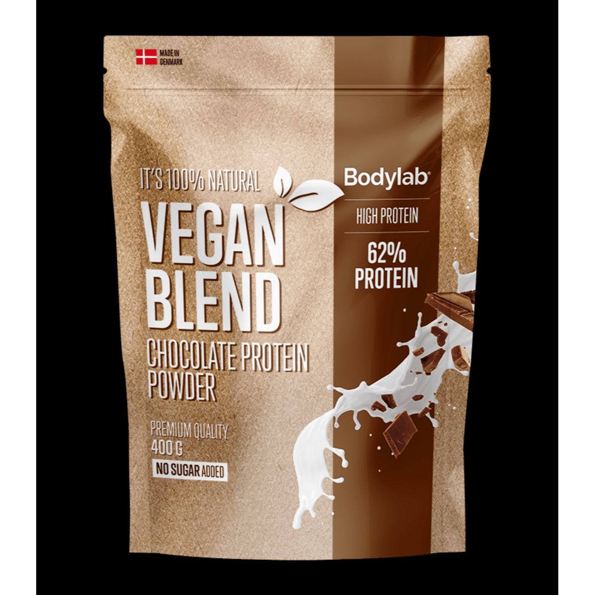 Bodylab Vegan Protein Blend Chocolate, 400g.