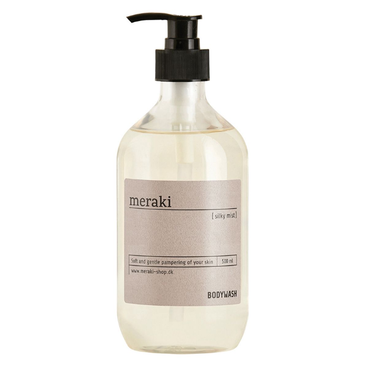 Meraki Body wash, Silky mist, 490 ml.