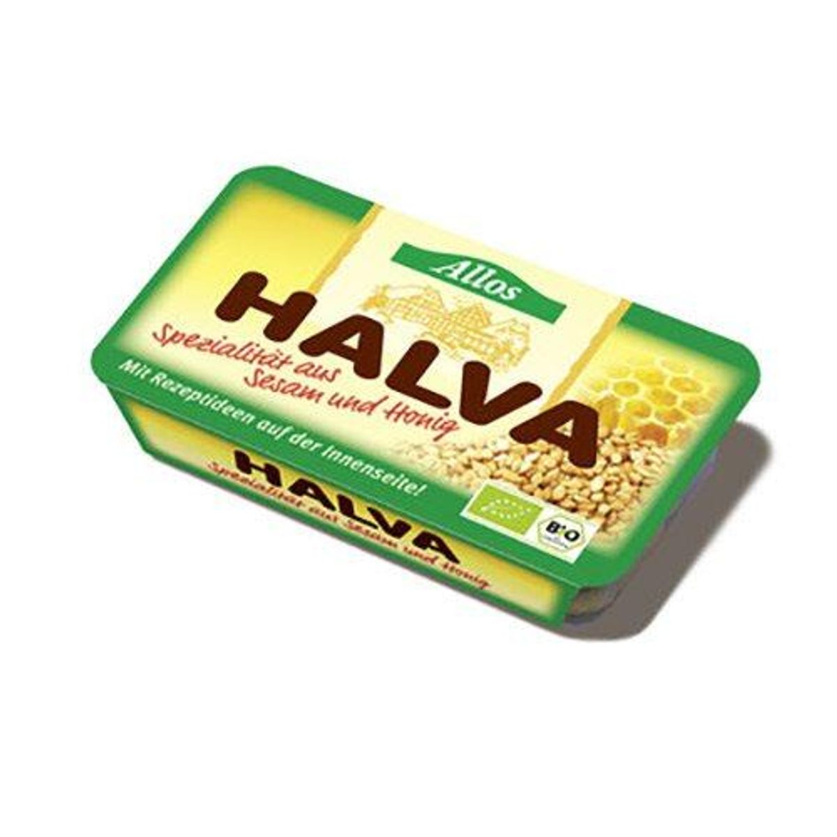 Allos Halva sesam/honning dessert Ø, 75g