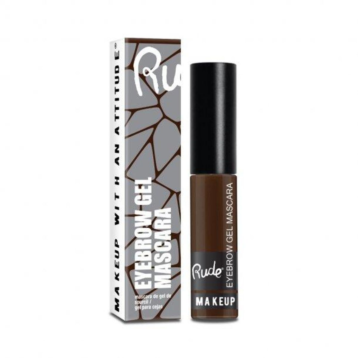 RUDE Cosmetics Eyebrow Gel Mascara - Cappuccino