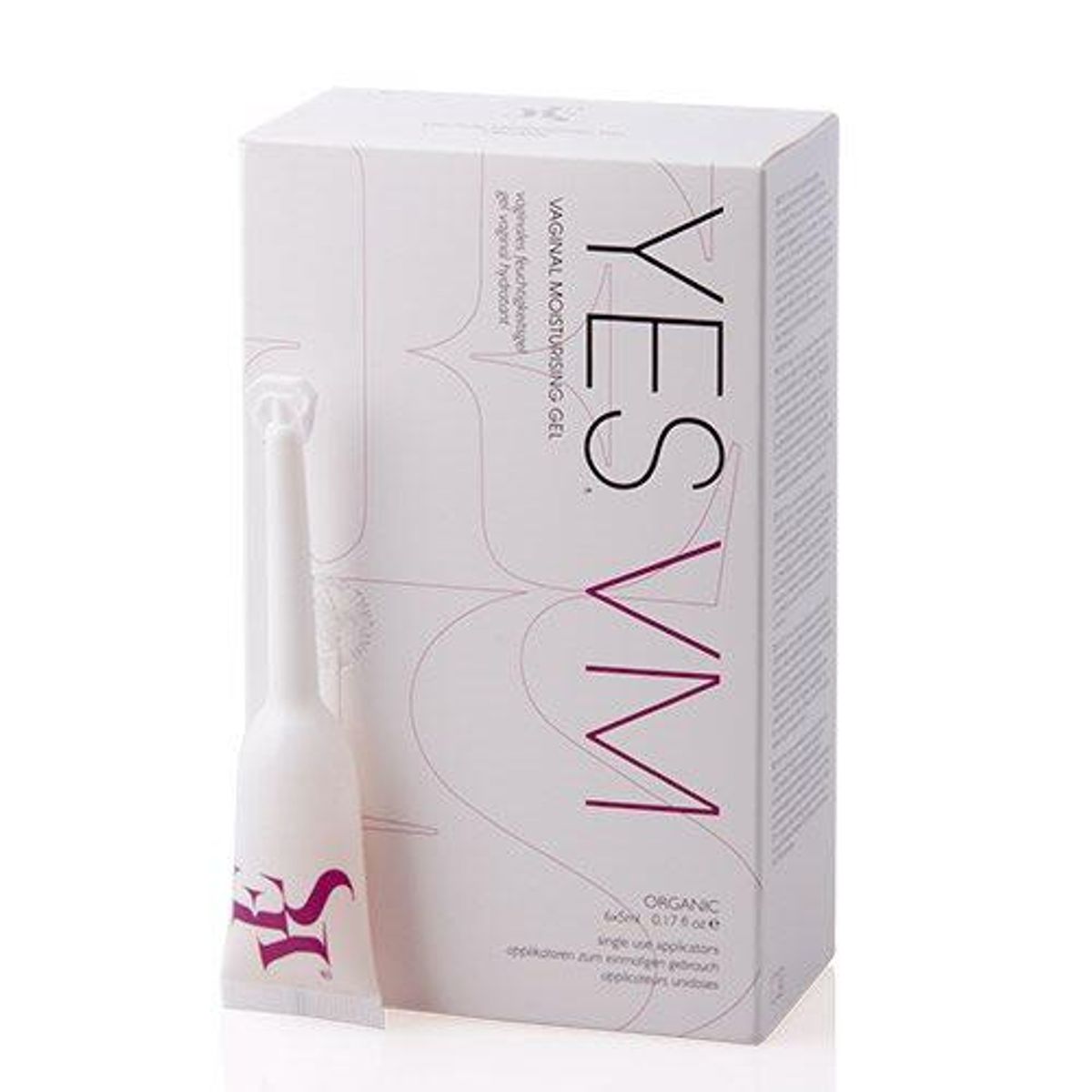 YES vaginal fugtgiver 6 x 5 ml vandbaseret, 1pk