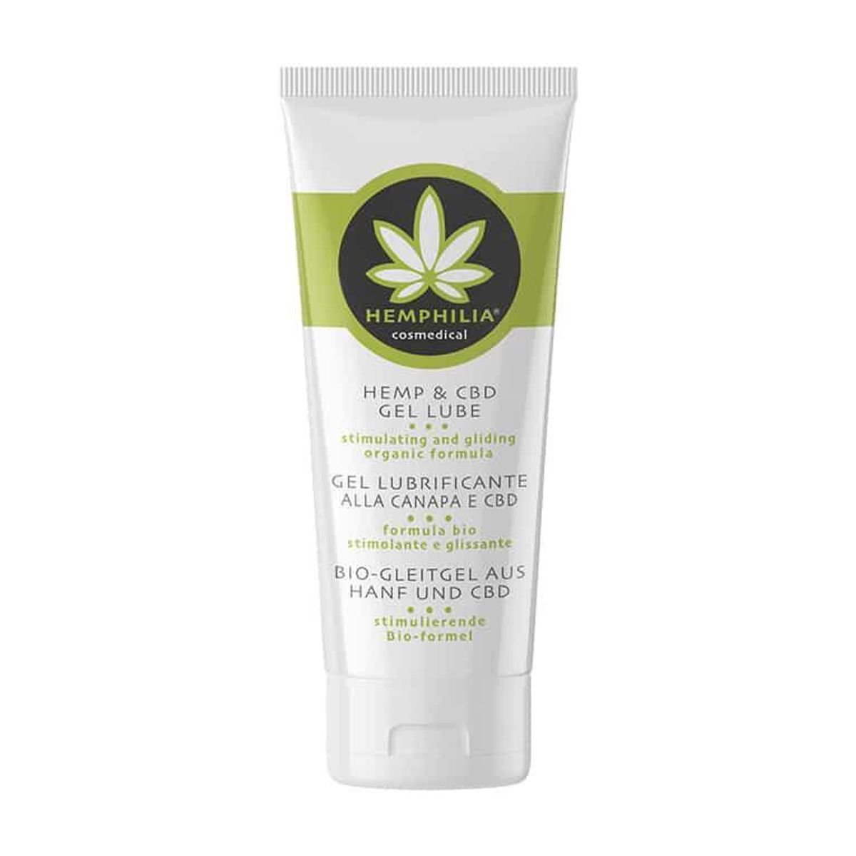 Hemphilia Økologisk Hemp & CBD Gel Lube, 75ml.