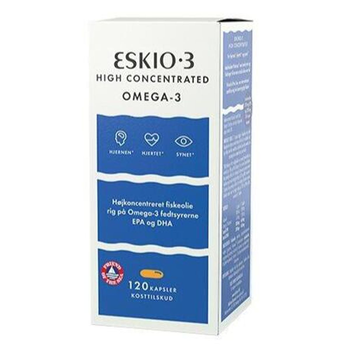 Eskio-3 High Concentrated omega-3, 120kap.