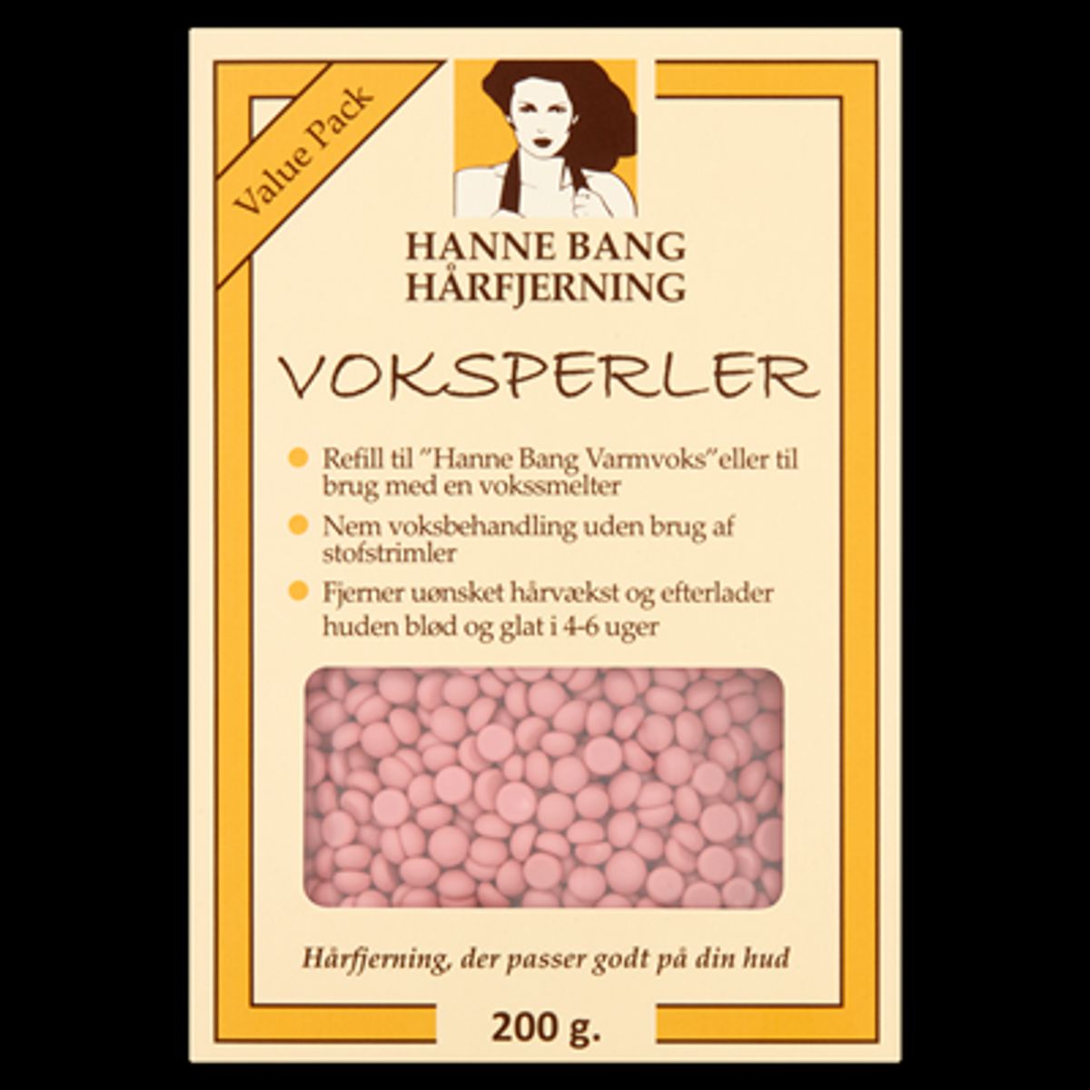 Hanne Bang Voksperler, 200g.