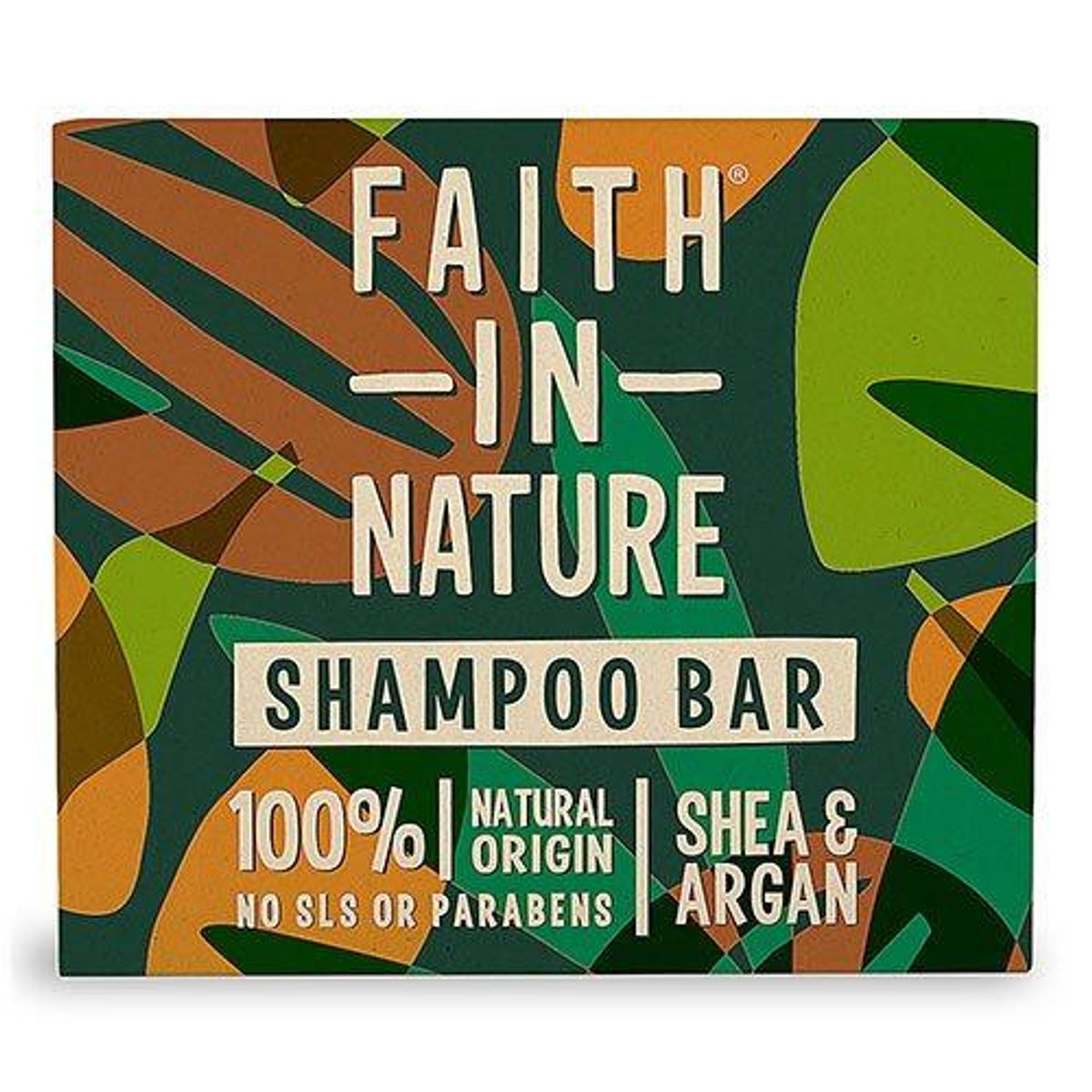 Faith in Nature Shampoo bar Shea & Argan, 85g.