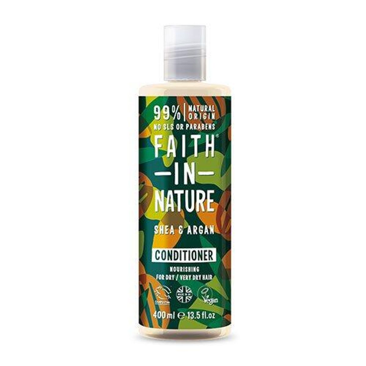 Faith in Nature Balsam Shea & Argan, 400ml.