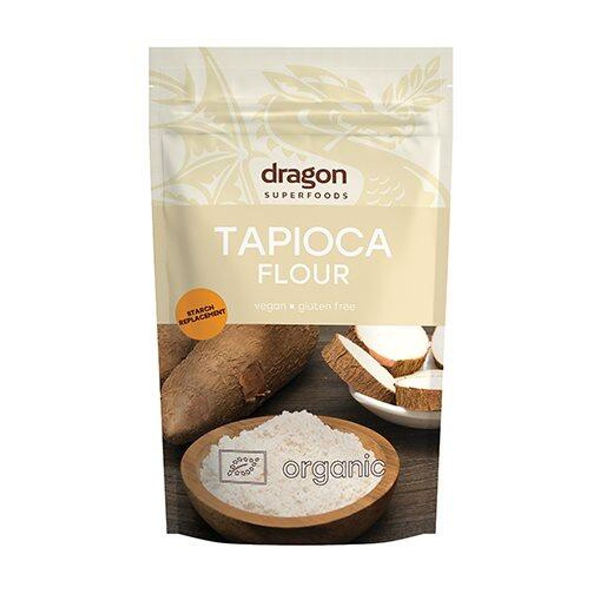 Dradon Superfoods Tapioka mel Ø, 200g.