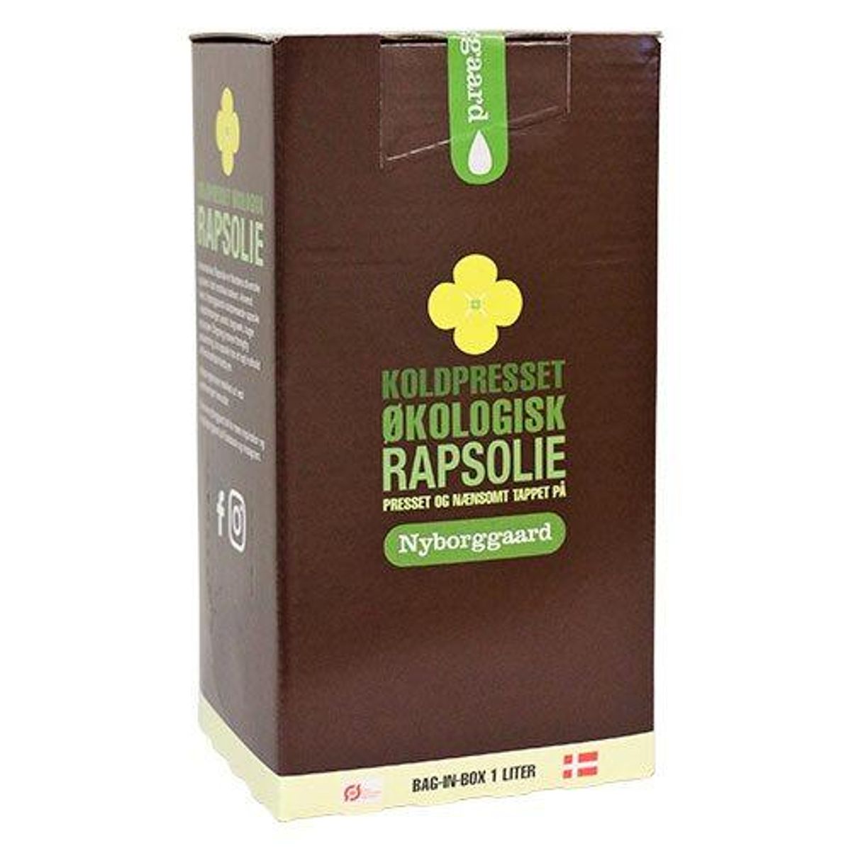 Nyborggaard Rapsolie Ø, 1L.