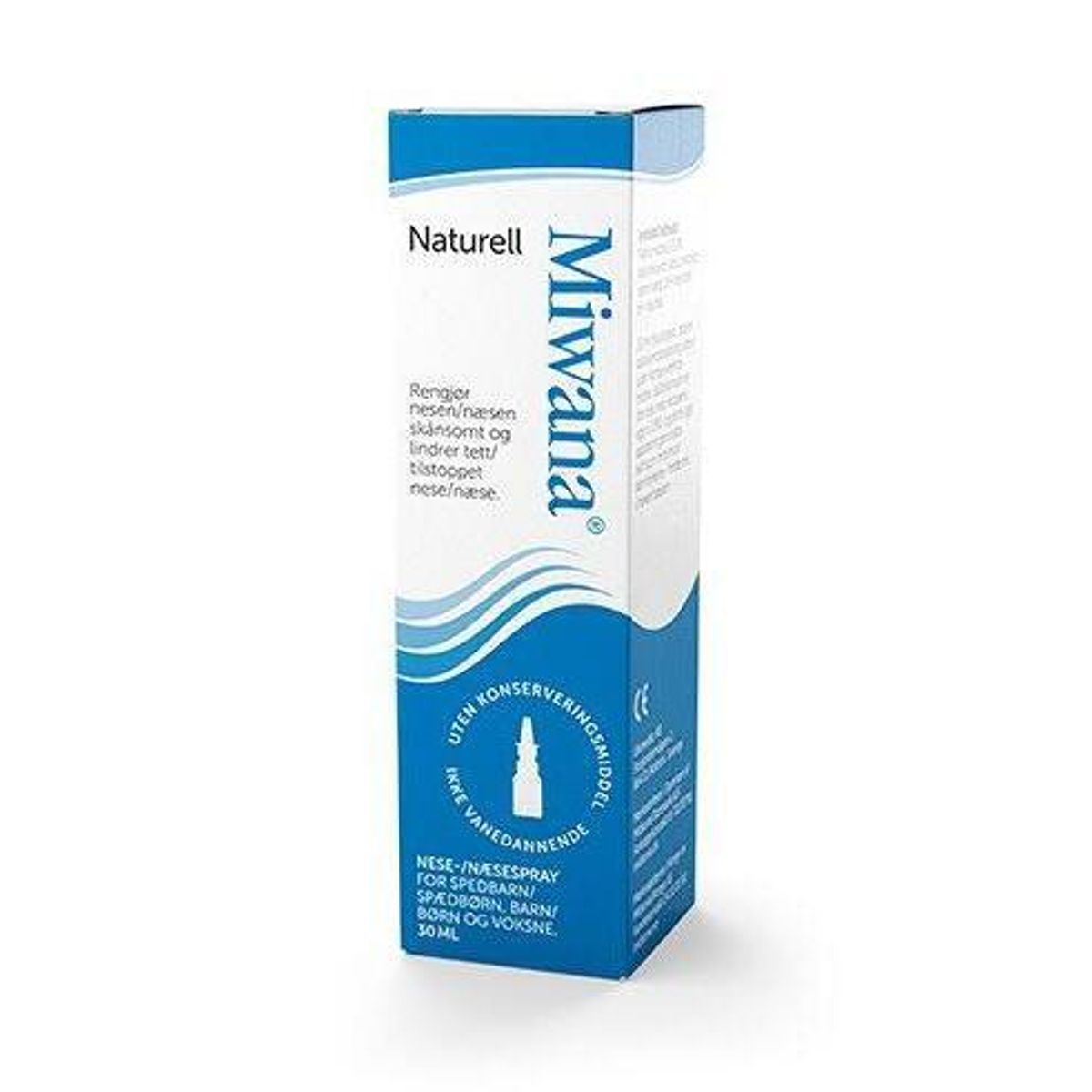 Miwana Næsespray Naturel, 30 ml.