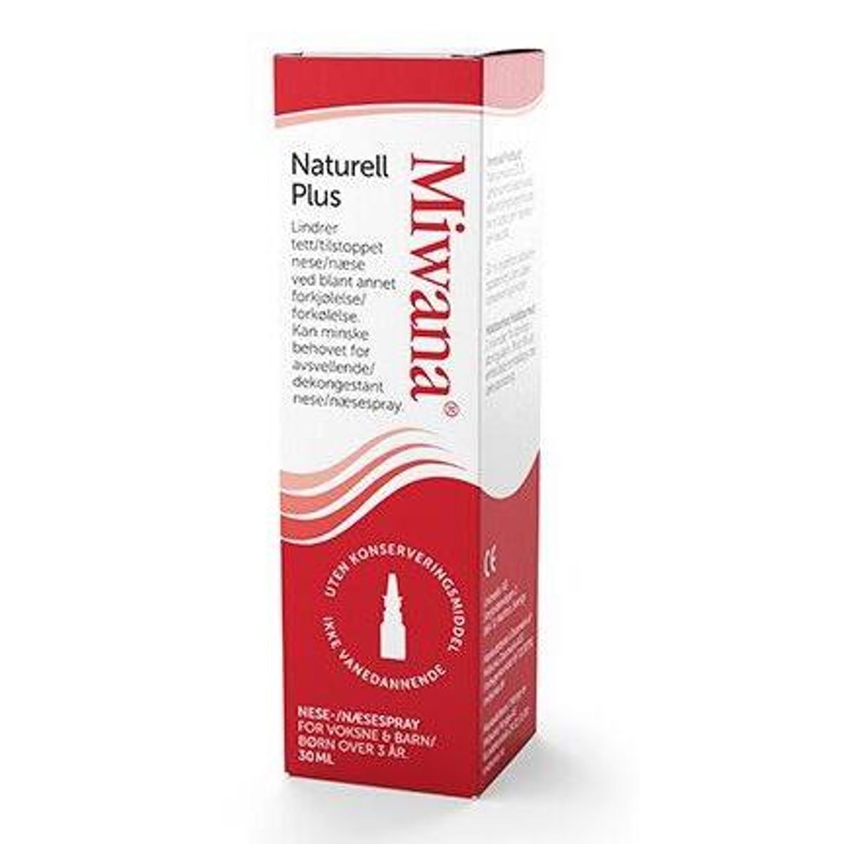 Miwana Næsespray Mentol Plus, 30ml.