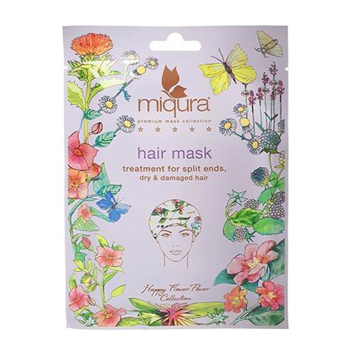 Miqura, Hair Mask Flower