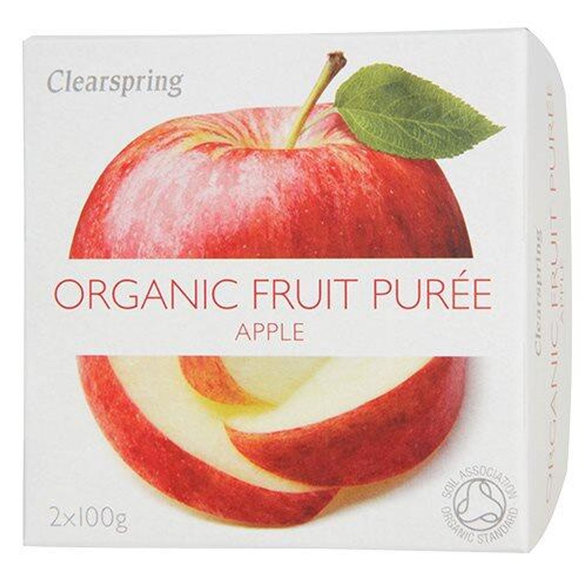 Clearspring Frugtpuré Æble Ø, 200g