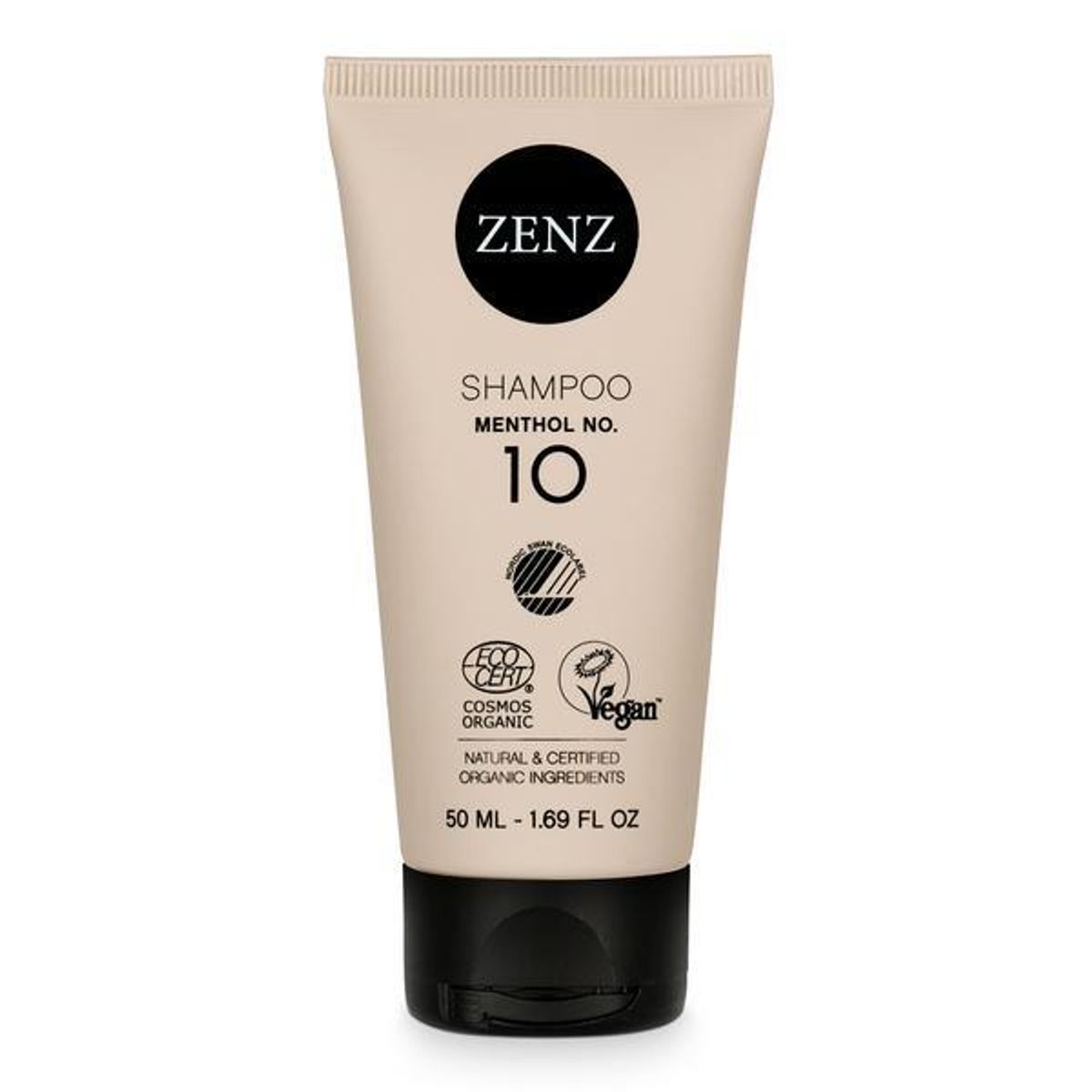 Zenz Organic Shampoo Menthol No. 10 - Version 2.0, 50ml.