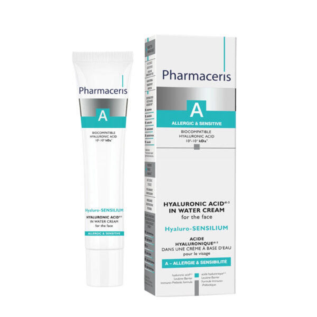 Pharmaceris A Hyaluro-Sensilium HYALURONIC ACIDDI-2 IN WATER CREAM - til ansigt