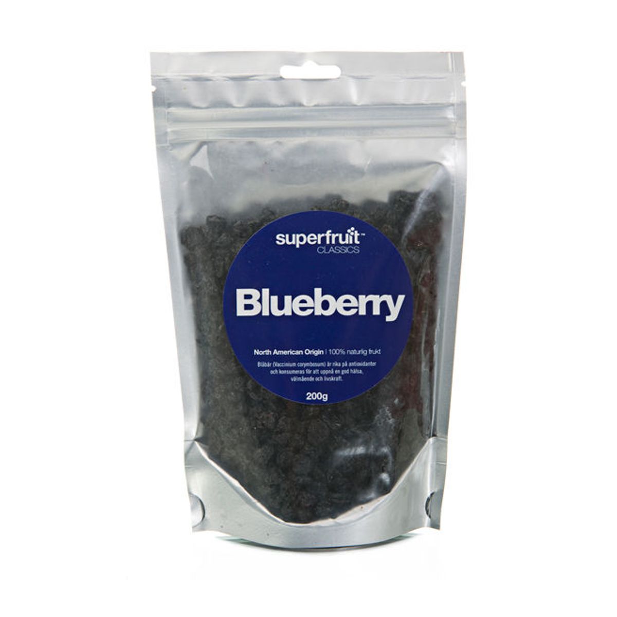 Blueberries Blåbær - Superfruit, 200g.