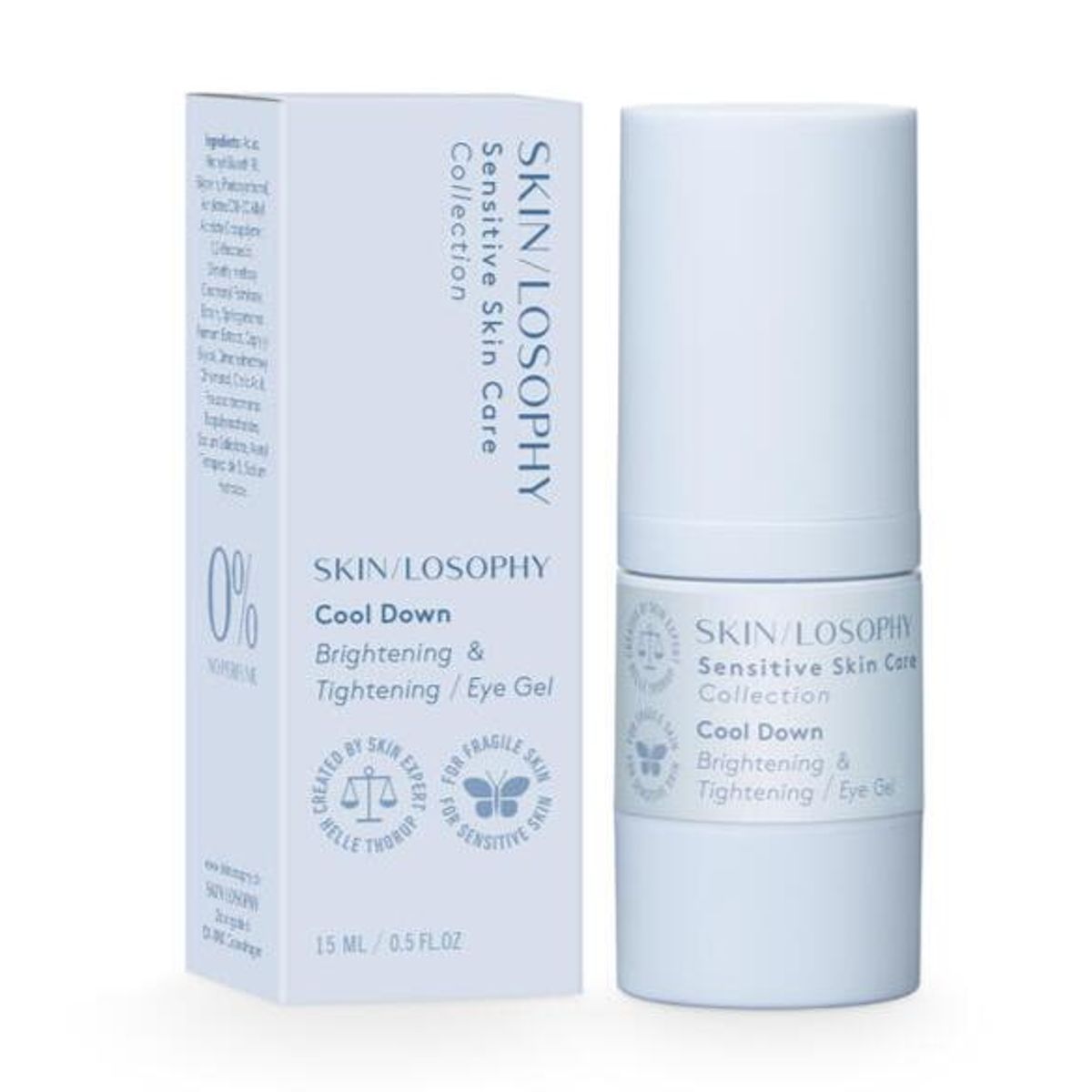 Skin/Losophy Cool Down Brightening & Tightening Eye Gel, 15ml.