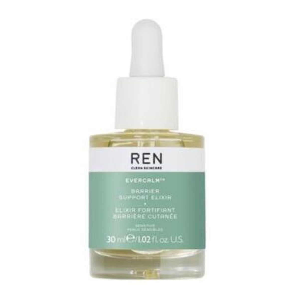 REN Clean Skincare Evercalm Barrier Support Elixir, 30ml.