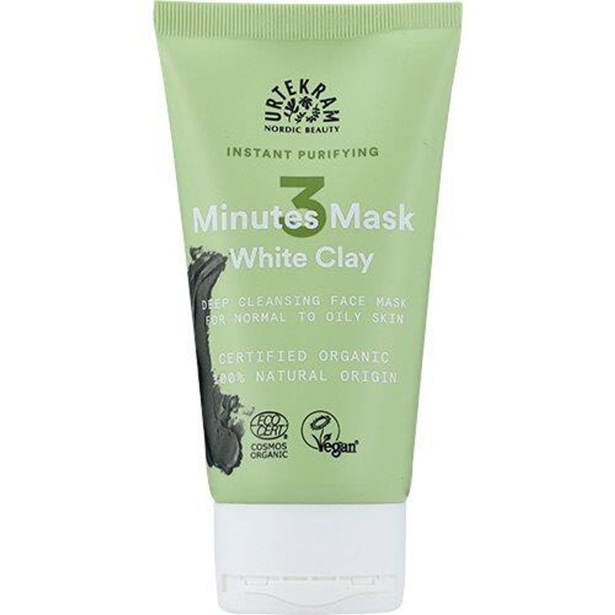 Urtekram Purifying 3 minutes Face Mask, 75ml