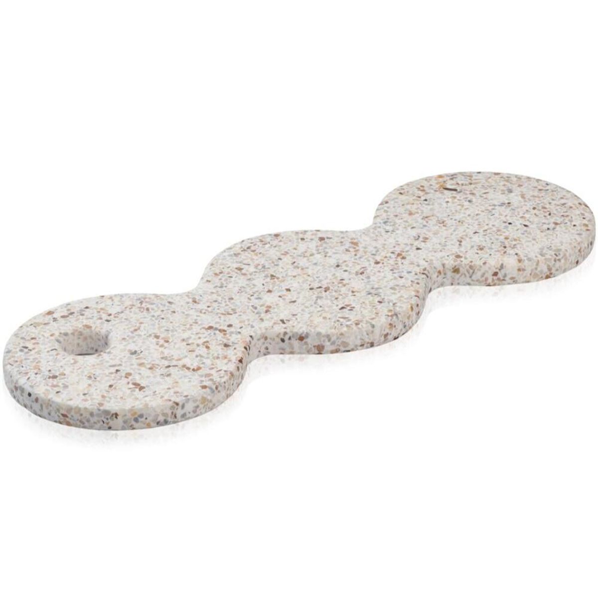 Humdakin TORINO Terrazzo Plade, rød/beige