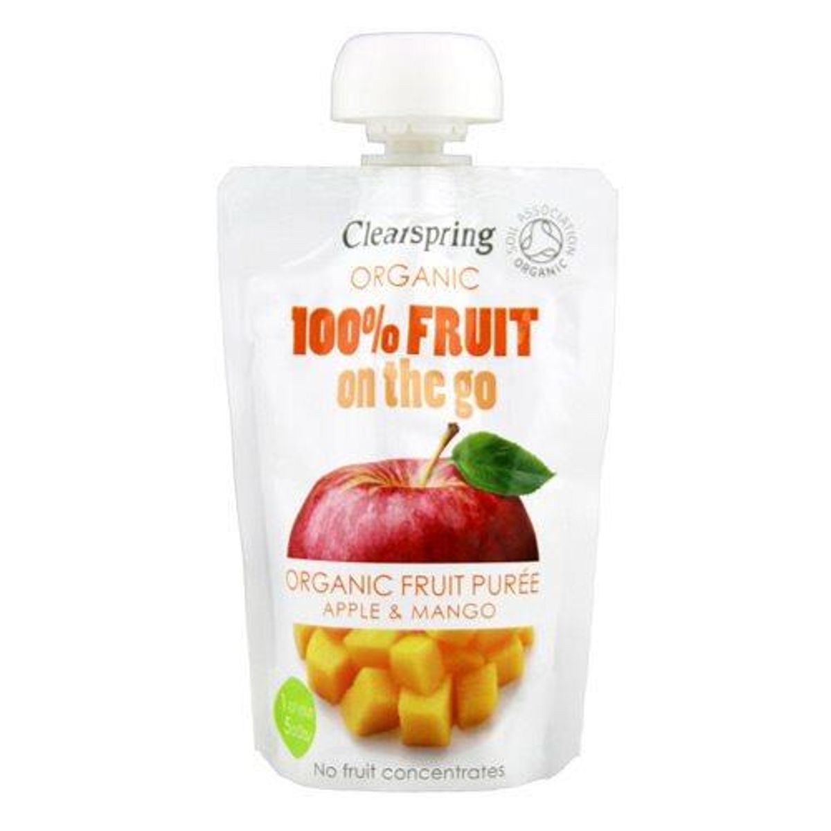 Clearspring Æble, Mango fruit on the go Ø, 120g