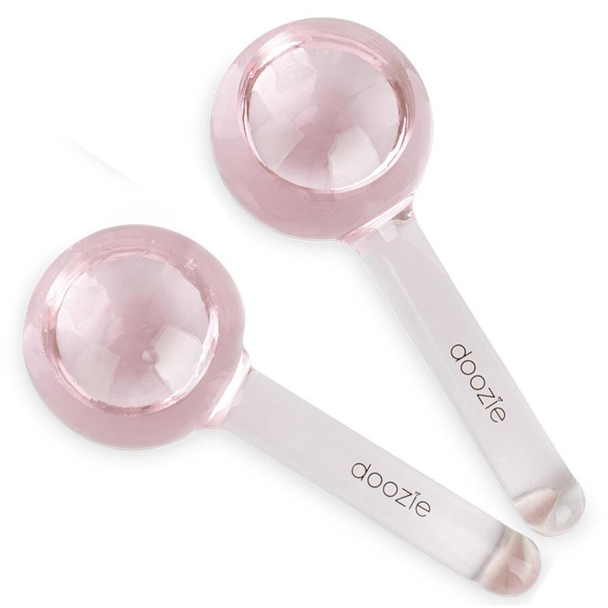 Doozie Facial Ice Globes, Light Pink