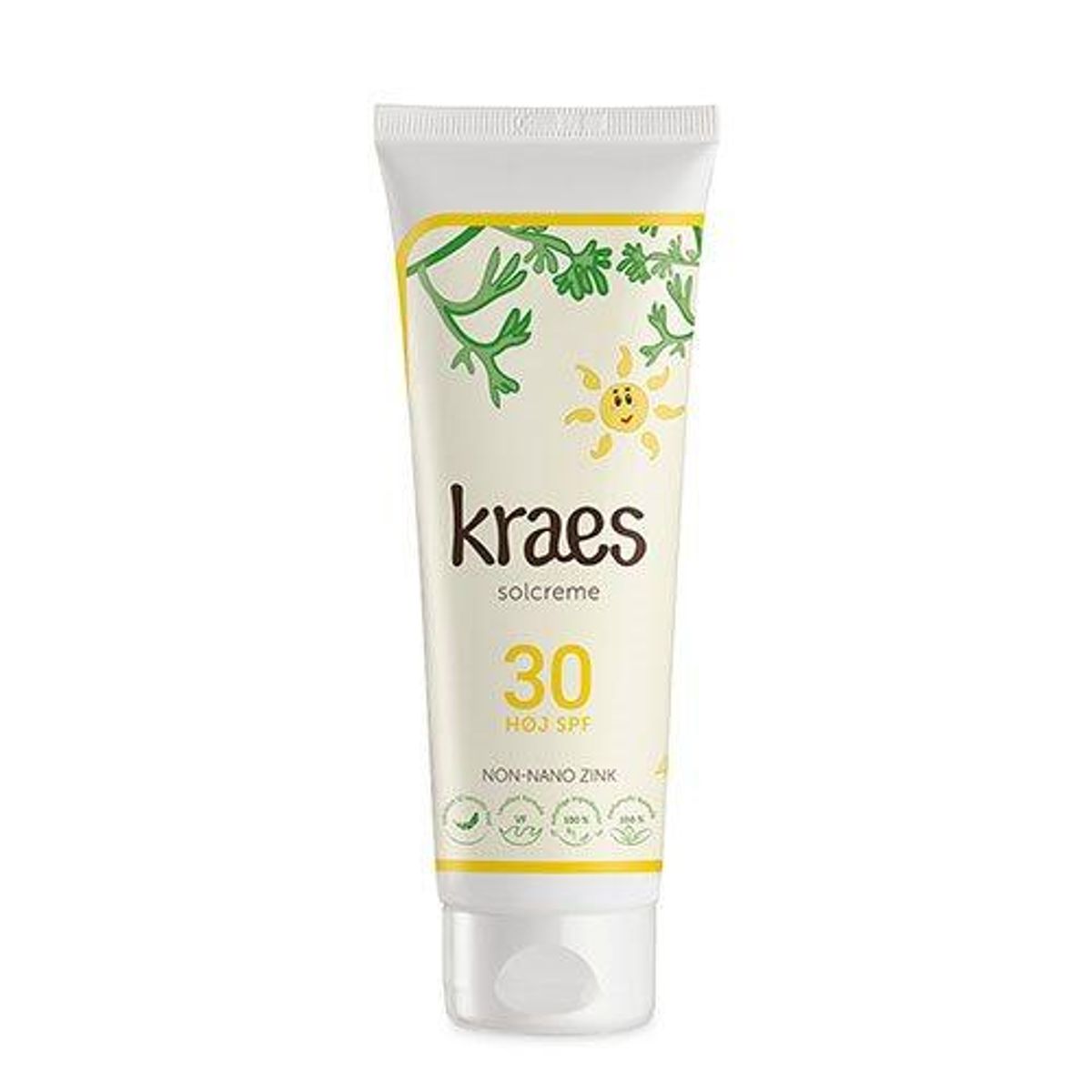 Kraes Solcreme SPF 30, 125ml