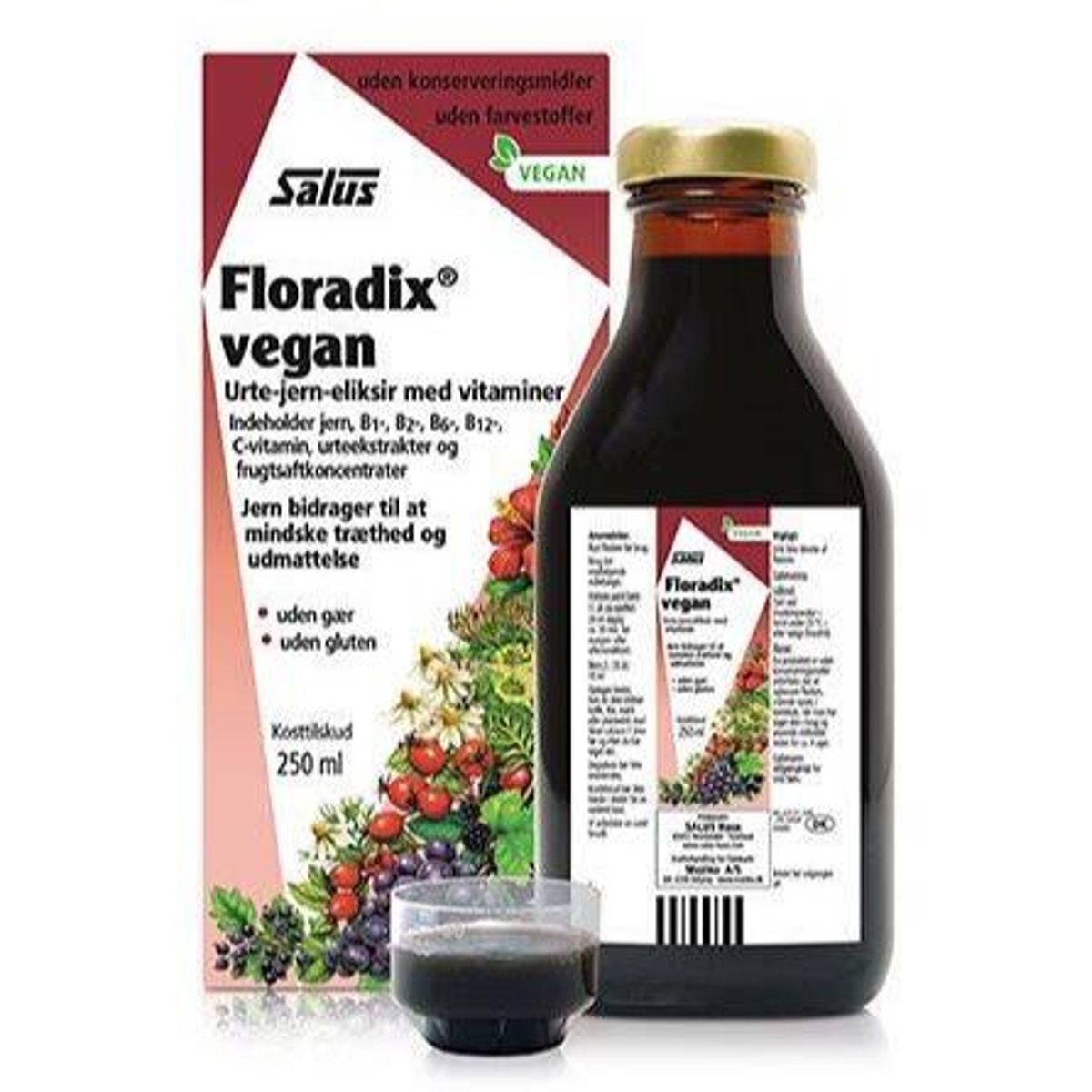 Floradix Vegan, 250ml.