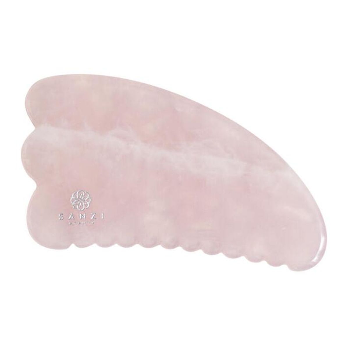 Sanzi Beauty Gua Sha Rose Quartz (Sculpt)