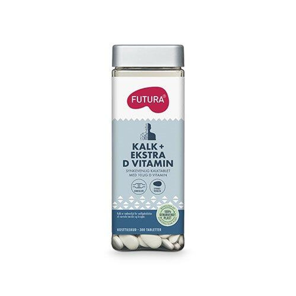 Futura Kalk + ekstra D vitamin, 300tab