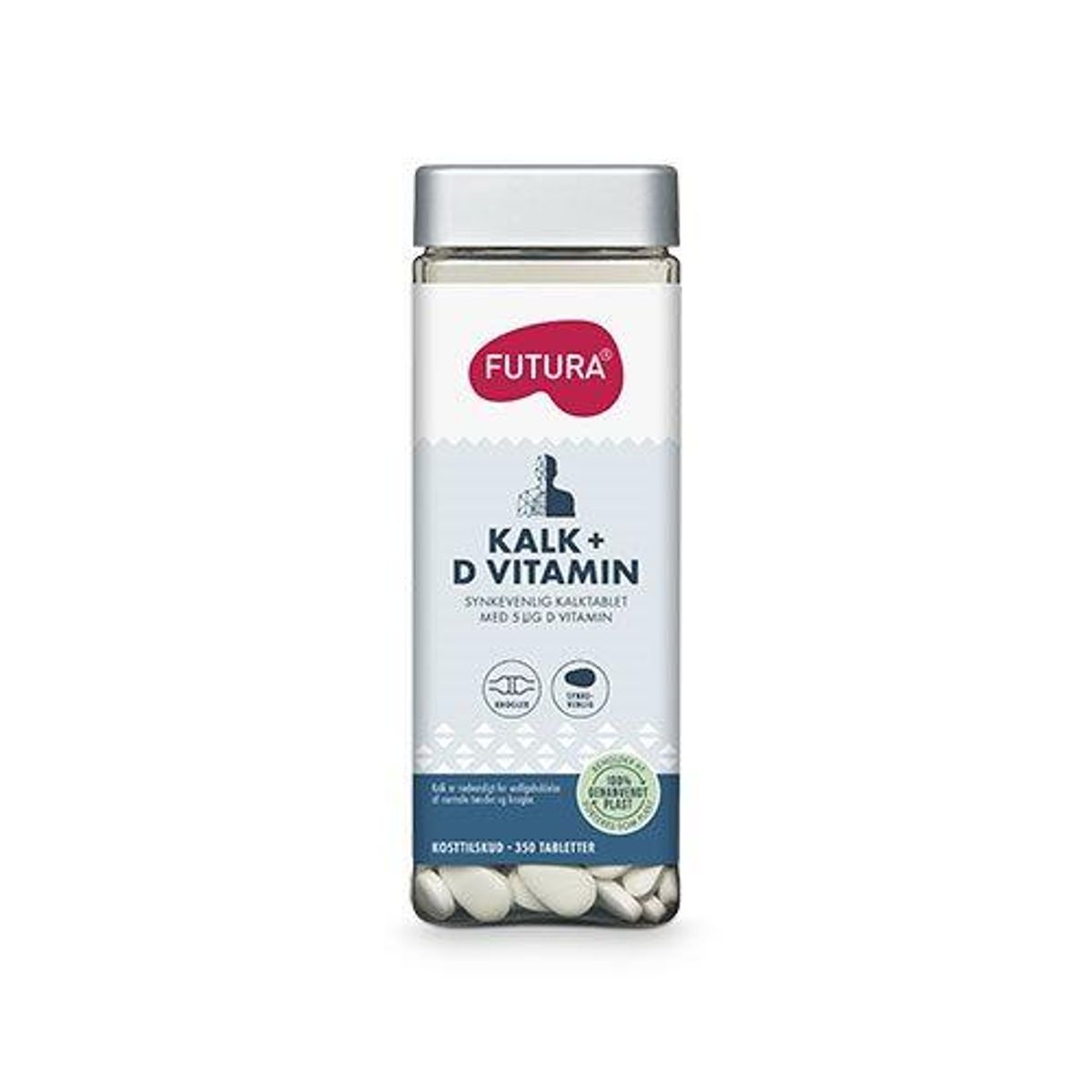 Futura Kalk + D vitamin, 350tab