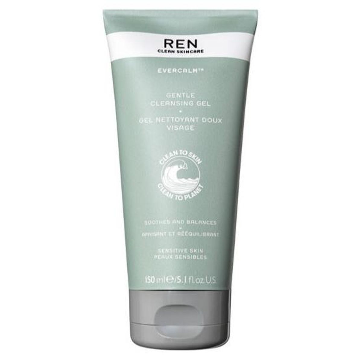 REN Clean Skincare Evercalm Gentle Cleansing Gel, 150ml.